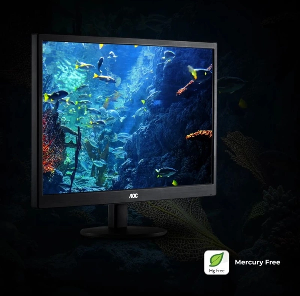 AOC E2270SWHN 21.5" (54.61 Cm) LED 1920 x 1080 Pixels Monitor  - Black