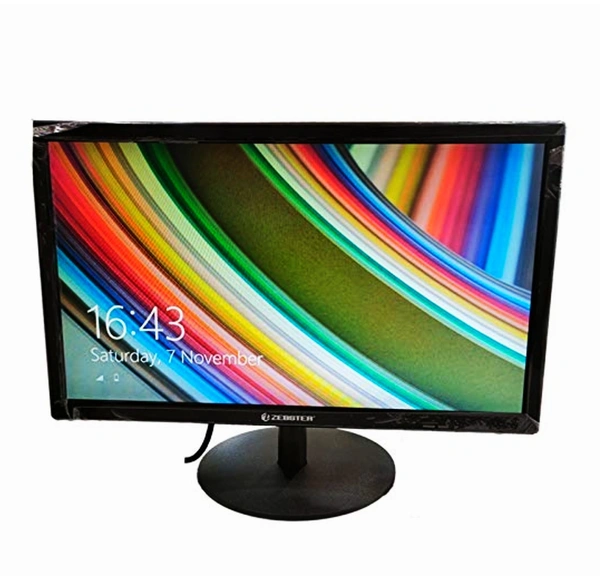 Zebronics  ZEBSTER Z-E19HD LED 19 inch HD VA Panel Monitor - Black