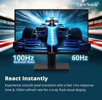 Viewsonic  ViewSonic VA2215-H 22 Inch Full HD 1080p LED AMD Freesync Monitor  - Black