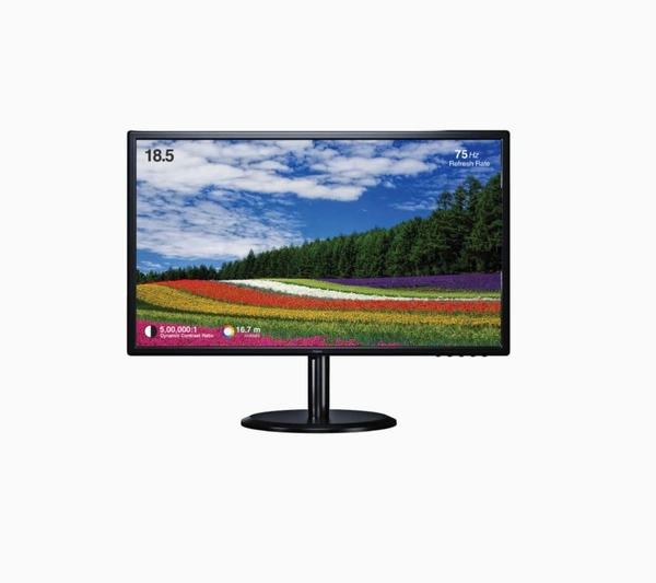 Fingers  FINGERS Satin-1850 LED (18.5”) with 1366 x 768 FHD Monitor - Black