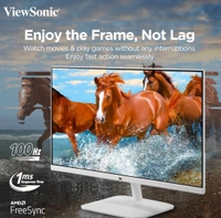 Viewsonic  ViewSonic VA2432-MH-W 24 Inch Full HD IPS White Slim Monitor  - White