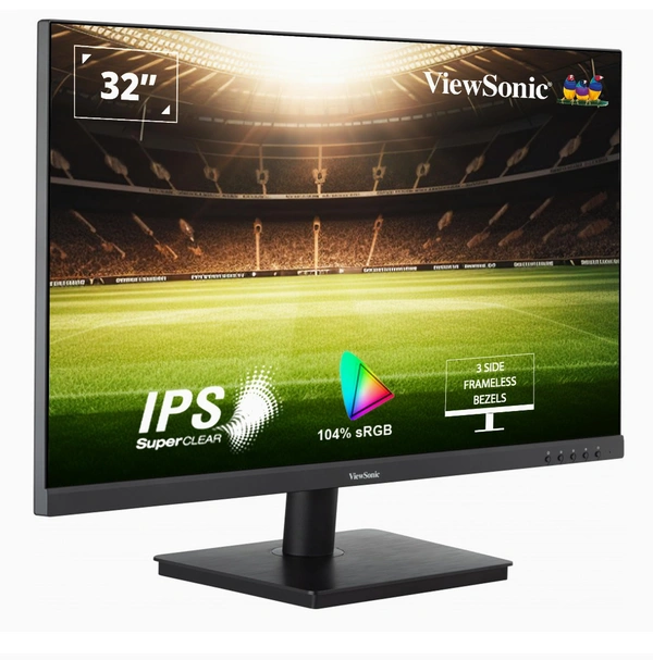 Viewsonic  ViewSonic VA3209-MH 32 Inch Full Hd IPS Freesync Wide Monitor  - Black