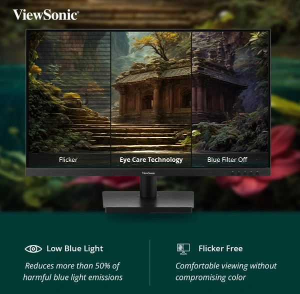 Viewsonic  ViewSonic VA3209-MH 32 Inch Full Hd IPS Freesync Wide Monitor  - Black