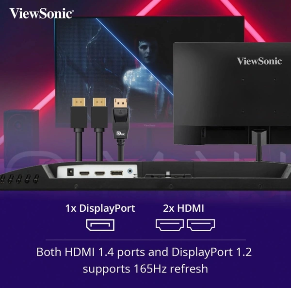Viewsonic  ViewSonic VX2479-HD-PRO Omni 24 Inch FHD IPS Gaming Monitor  - Black