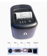 Wepsol WEP TH 400 Lite Thermal Receipt Printer  - Black