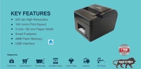 TVS ELECTRONICS RP3160 Gold Thermal Receipt Printer - Black