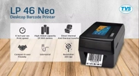 TVS ELECTRONICS LP 46 Neo Barcode Label Printer - Black