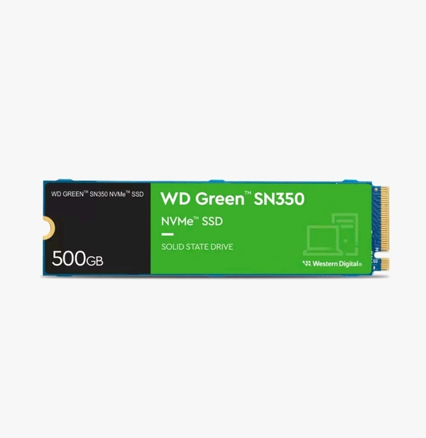 Western Digital  SSD WD SN350 500gb Green Pcie Gen3 Nvme 