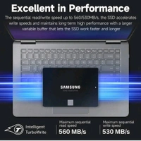 SAMSUNG  SSD Samsung 870 EVO MZ-77E500BW/AM 500gb SATA