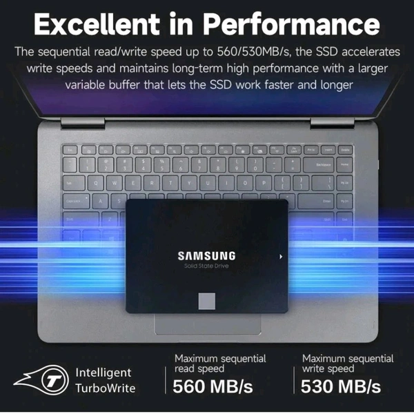 SAMSUNG  SSD Samsung 870 EVO MZ-77E500BW/AM 500gb SATA