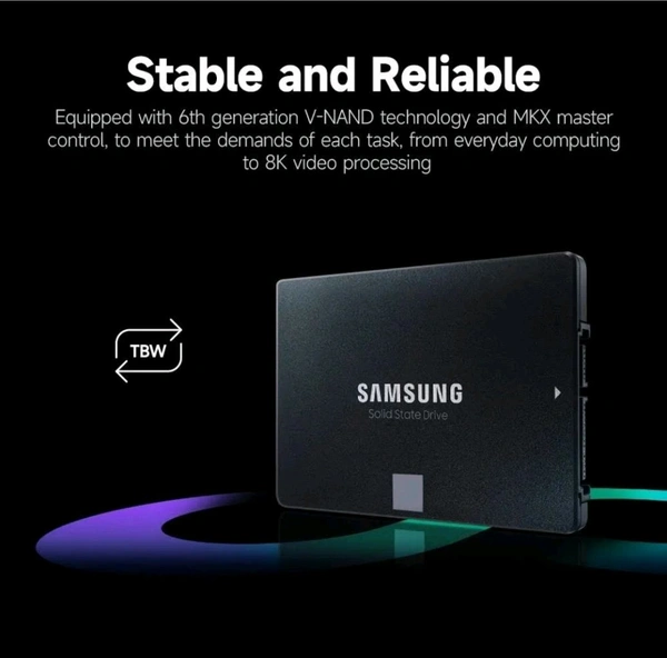 SAMSUNG  SSD Samsung 870 EVO MZ-77E500BW/AM 500gb SATA