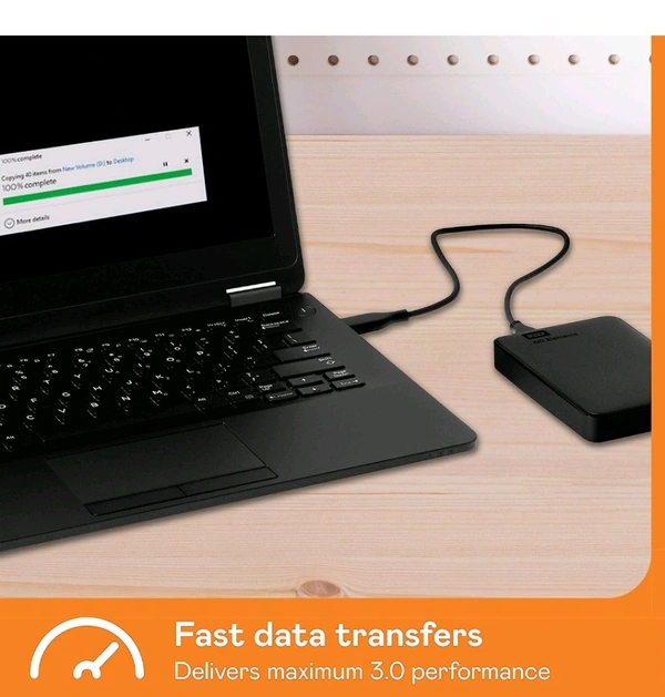 Western Digital  Hard Disk WD 2TB External Elements  - Black
