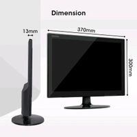 ZEBRONICS  Zebster ZEB-V16HD 15.4" HD 1280 x 800 Pixels LED Monitor - Black