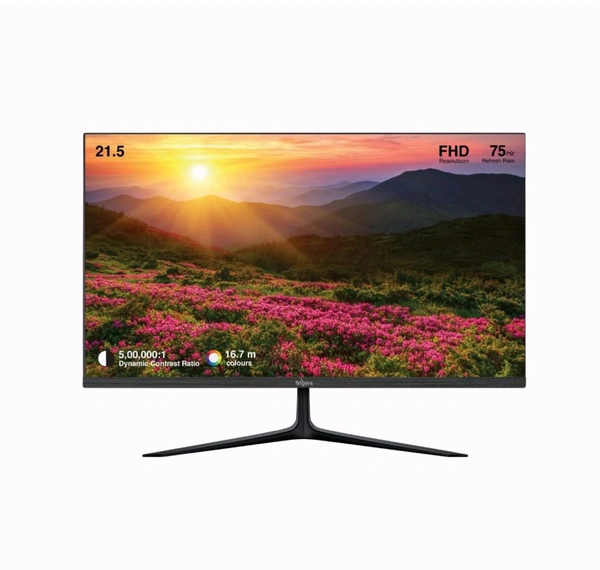 Fingers  FINGERS The Big Picture LED 21.45 (51.48cm) FHD Ultra-Slim & Frameless Monitor - Black