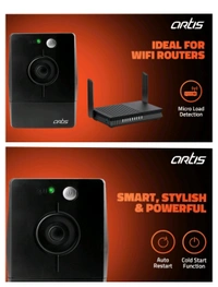 ARTIS  UPS Artis PS-600VA 600VA  - Black