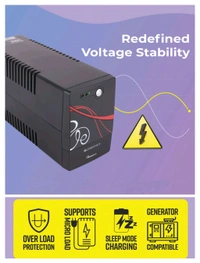 ZEBRONICS  UPS Zebronics 600VA - Black