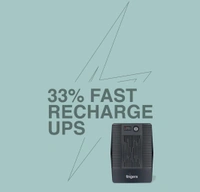 FINGERS  UPS Fingers FR-1097-4S Fast-Recharge 1000VA - Black