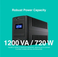 Fingers  UPS FINGERS FR-1250LCD 1.2KV - Black