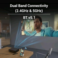 Zebronics  ZEBRONICS PIXAPLAY 16 Dolby 4K Smart LED Projector  - Black