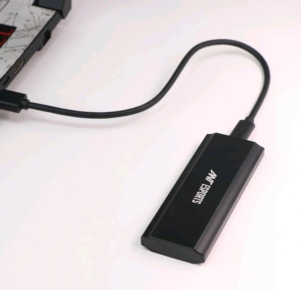 Ant Esports AENE201 M.2 NGFF & NVMe SSD Enclosure USB 3.1 - Black
