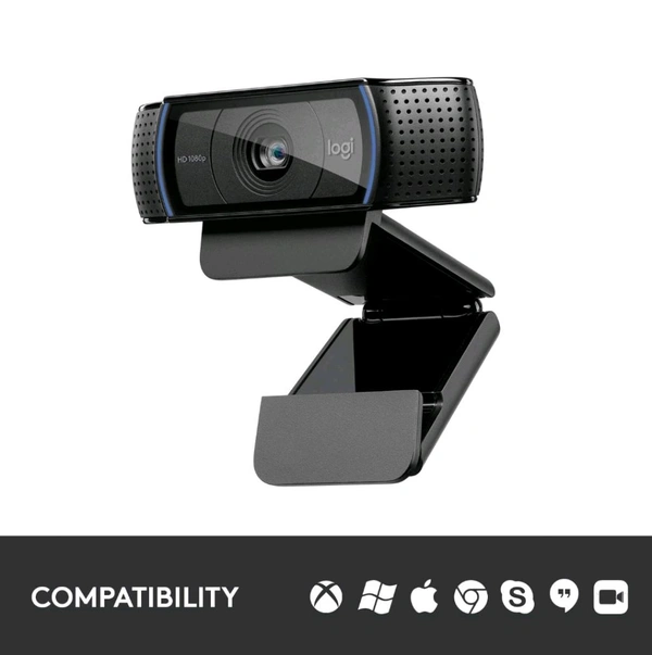 LOGITECH  Logitech C920 HD Pro Webcam 1080P - Black