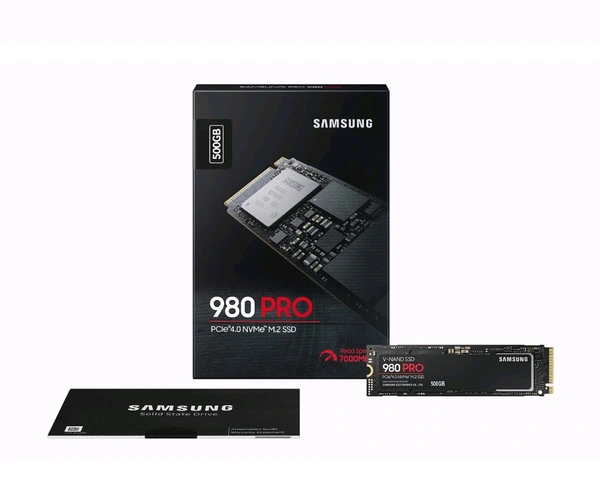 SAMSUNG  SSD Samsung 980 PRO MZ-V8P500BW 500GB PCIe 4.0 M.2 NVMe  