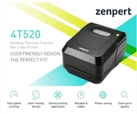 TVSE ZENPERT 4T520 Thermal Transfer & Direct Thermal Printer - Black