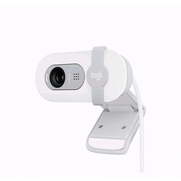 Logitech Brio 100 Full HD Webcam - White