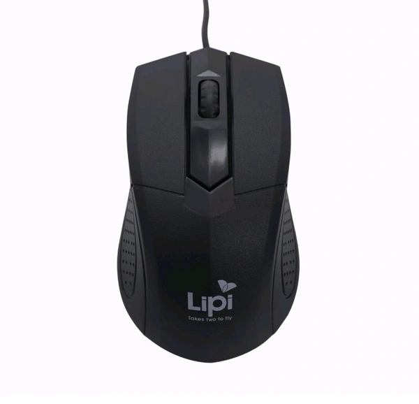 Lipi Wired Mouse  - Black