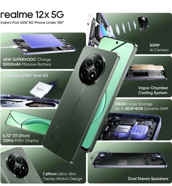 Realme 12X 5g - 8/128gb