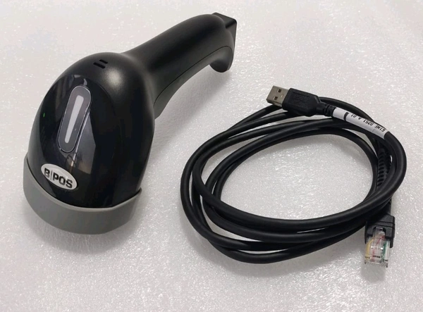 BPOS 2D-100 Wireless Barcode Scanner 