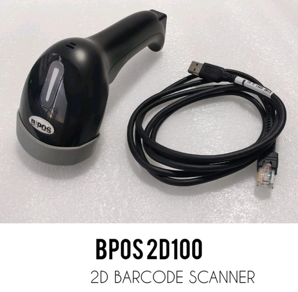 BPOS 2D-100 Wireless Barcode Scanner 