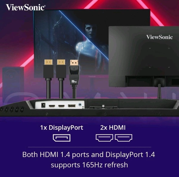 Viewsonic  ViewSonic VX2728 Omni 27 Inch FHD Fast IPS Gaming Monitor