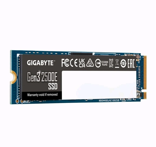 GIGABYTE  SSD Gigabyte Gen3 NVMe 2500E 1TB M.2 2280 PCIe