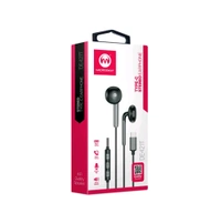 Microdigit DE421T Type-C Wired Earphone - Black