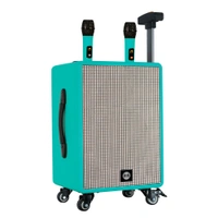 MICRODIGIT  Microdigit MD0093TS 1200W Trolley Speaker with Two Cordless Microphone 