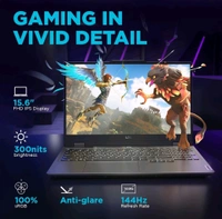 LENOVO  Lenovo LOQ AMD Ryzen 7 7435HS 15.6" (24GB/512GB SSD/Win 11/NVIDIA RTX 4060/8GB Graphics) 144Hz FHD IPS Gaming Laptop
