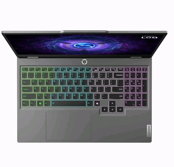 LENOVO  Lenovo 83GS008SIN LOQ Intel Core i5-12450HX 12th Gen 12GB/512GB RTX 2050 15.6 " Gaming Laptop  - Gray