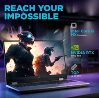 LENOVO Lenovo LOQ 2024 83GS003NIN 12th Gen Intel Core i5-12450HX 15.6" 144Hz (16GB/512GB SSD/NVIDIA RTX 3050 6GB Graphics/Win 11 FHD IPS Gaming Laptop - Gray