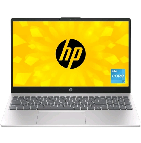 HP 15 Laptop 13th Gen Intel Core i3-1315U, 8GB DDR4, 512GB SSD, (Win 11, Office 21, Anti-Glare, Micro-Edge, 15.6" FHD , Intel UHD Graphics - Silver