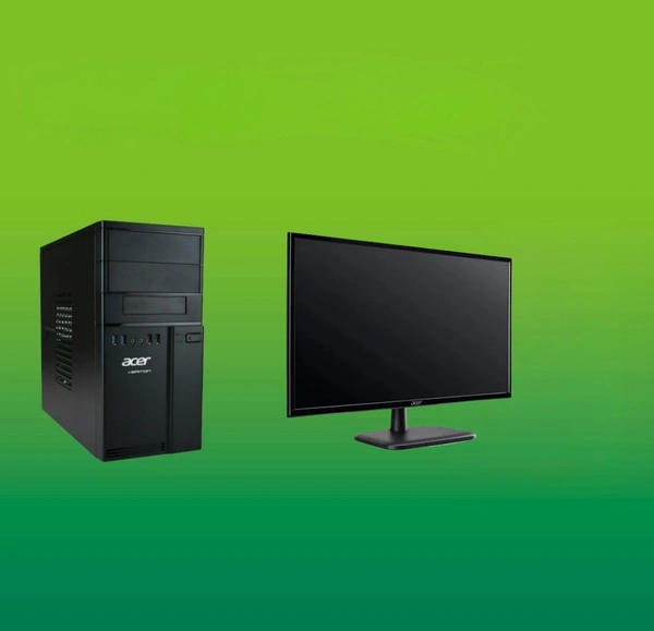 ACER Acer Veriton M200-H610 Desktop PC i3/12th Gen/8GB RAM/512GB SSD/Win 11 Home - Black