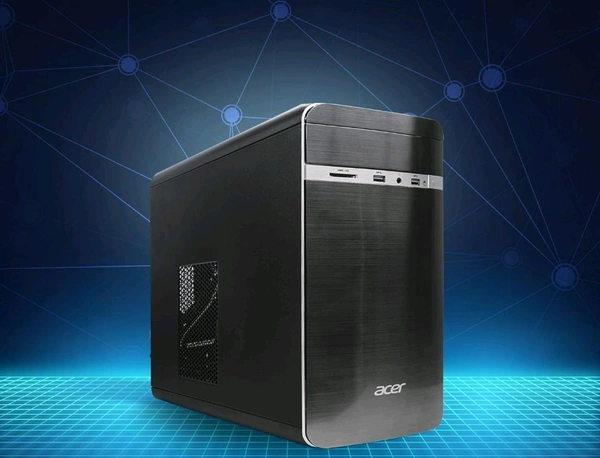 ACER COMPUTER ACER  (I3/12100/16GB/512SSD/DOS) UD.30KSI.0JK/5 Year Warranty  - Black