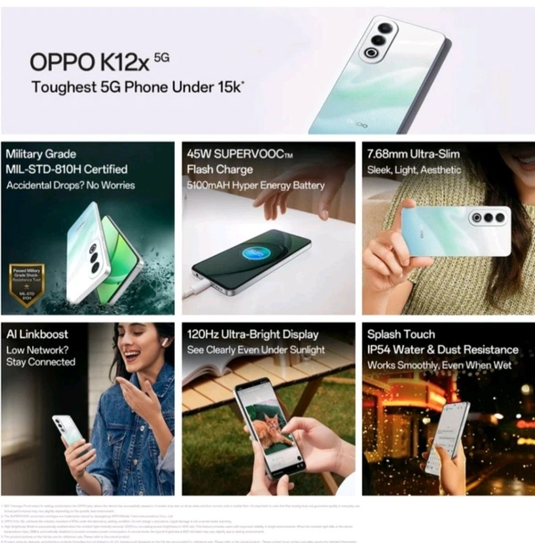 OPPO Oppo K12x 5G - 6/128gb