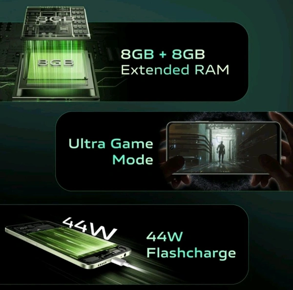VIVO Vivo T3x 5g - 6/128gb