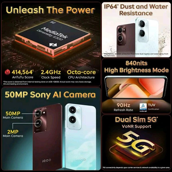 IQOO Iqoo Z9 Lite 5G - 6/128gb