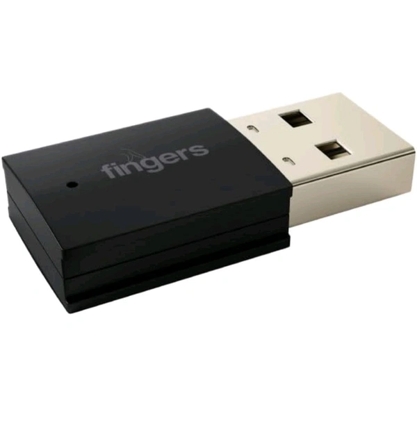 Fingers FINGERS FWF602-BT Dual Band USB Adapter Dual Band 2.4 GHz & 5 GHz, Dual Connectivity Bluetooth & Wi-Fi