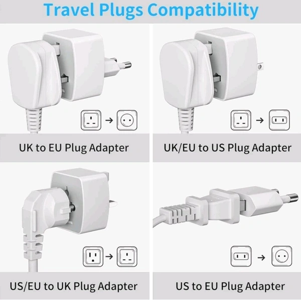 GADPRO Gadpro G2 Universal Travel Plug Adapter  - White
