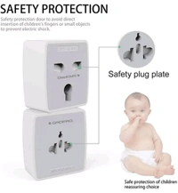 GADPRO Gadpro G2 Universal Travel Plug Adapter  - White