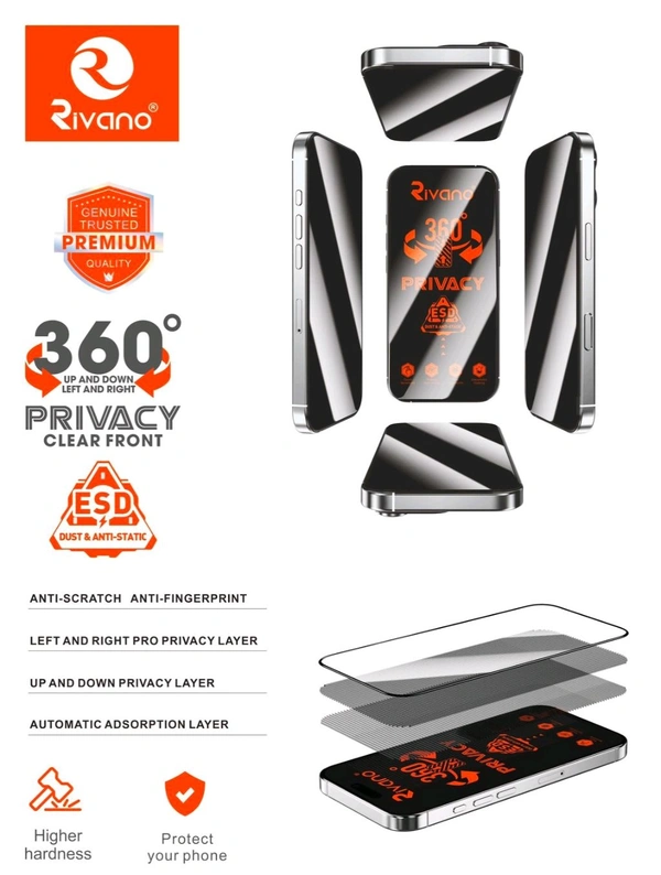 RIVANO Rivano Privacy Glass Premium Quality 