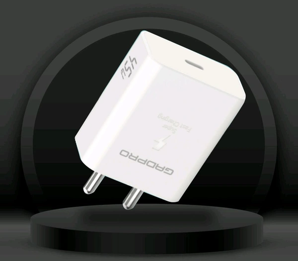Gadpro PROTON 7 MAX 45W Type-C to C PD Charger - White